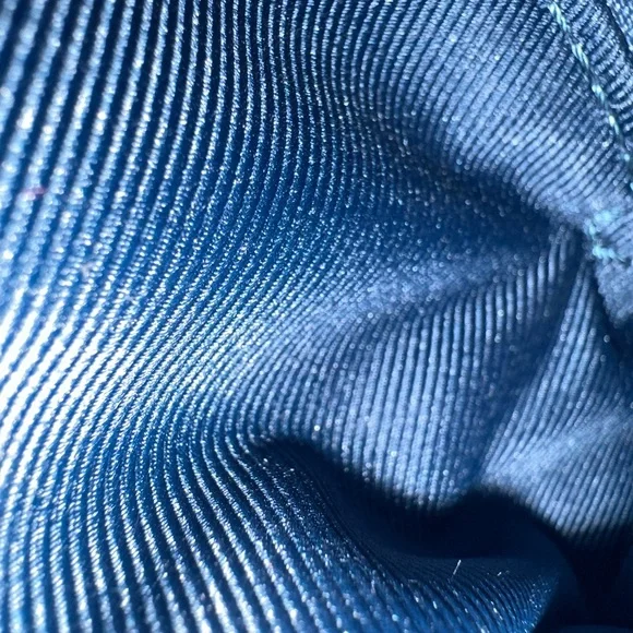 Louis Vuitton Blue Monogram Embossed Leather Shoulder Bag - Picture 13 of 16